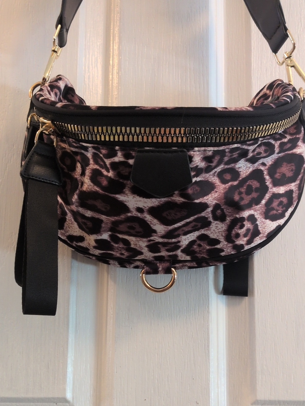 BC Leopard Print Crossbody / Sling Bag